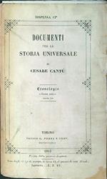 Documenti per la storia universale dispensa 12