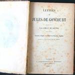 Lettres de Jules de Goncourt