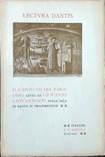 Lectura Dantis: il canto VII del Paradiso