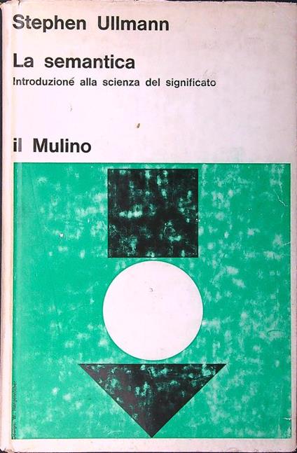 La semantica - Stephen Ullman - copertina