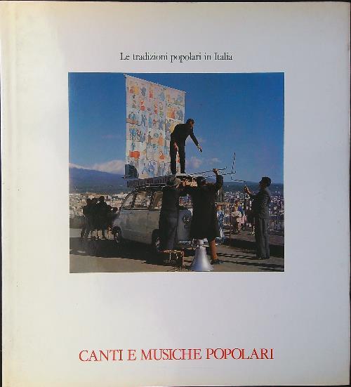 Canti e musiche popolari - Roberto Leydi - copertina