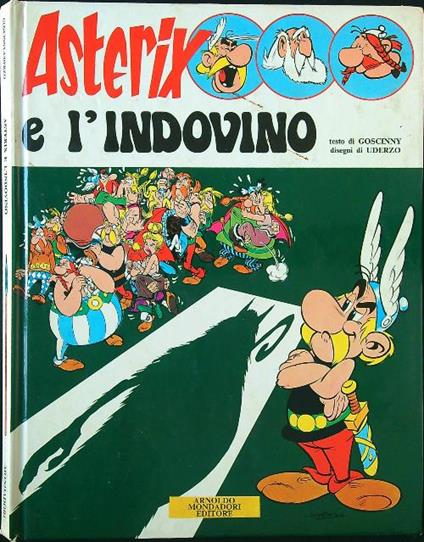 Asterix e l'indovino - Goscinny - copertina