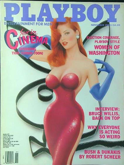 Playboy November 1988 - copertina