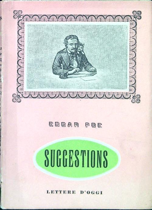 Suggestions - Edgar Poe - copertina