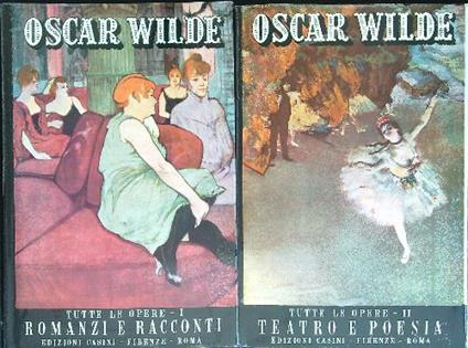 Wilde 2 vv - Oscar Wilde - copertina