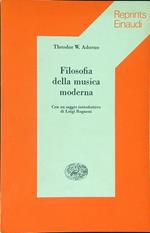 Filosofia della musica moderna