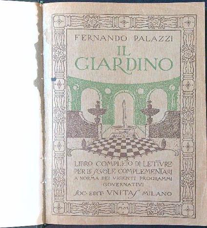 Il giardino - Fernando Palazzi - copertina