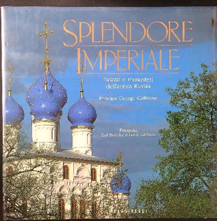 Splendore imperiale - George Galitzine - copertina