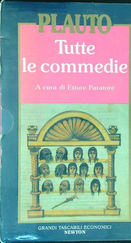 Tutte le commedie 5 vv - Platone - copertina