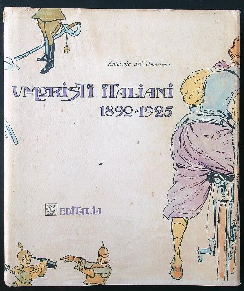 Umoristi italiani 1890-1925 - Giovanni Mosca - copertina