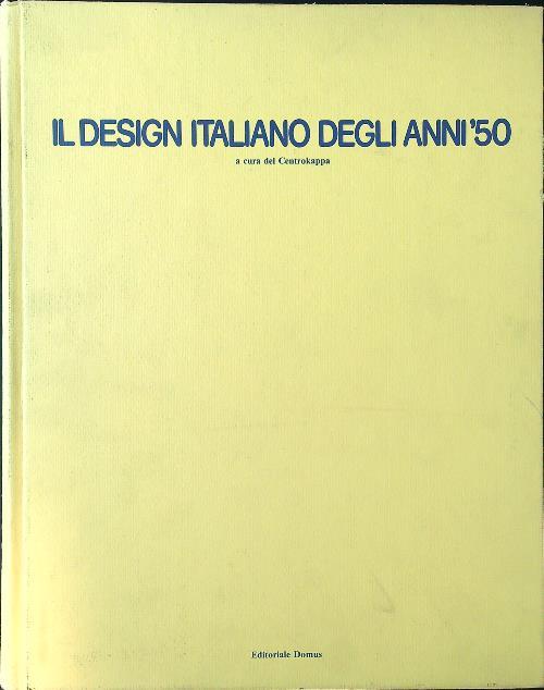 Il design italiano degli anni '50 - Centrokappa - copertina