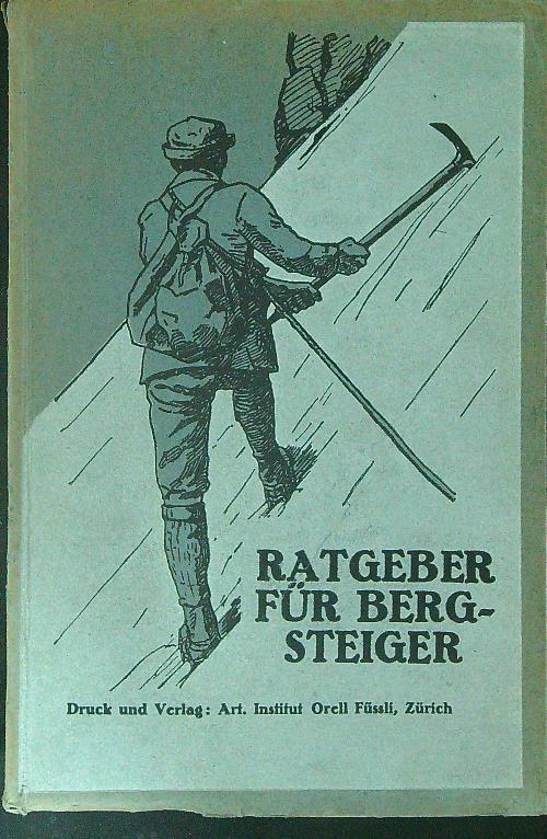 Ratgeber fur bergsteiger - copertina