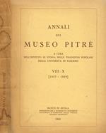 Annali Del Museo Pitre' Vol.Viii-X