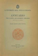 Annuario della Regia Università di Bologna per l'anno accademico 1928. 1929
