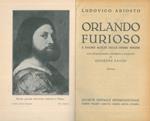 Orlando furioso e pagine scelte delle opere minori con introduzione commento e riassunti di Giuseppe Fatini. Ristampa