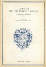 Statuti del feudo Calcagnini (Fusignano e Alfonsine). 1514