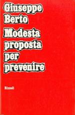 Modesta proposta per prevenire