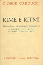 Rime e ritmi