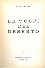 Le volpi del deserto