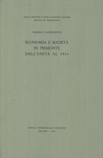 Economia e società in Piemonte dall'Unità al 1914