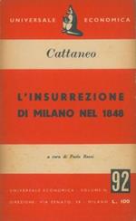 L' insurrezione di Milano nel 1848