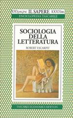 Sociologia della letteratura