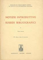 Biblografia speciale della letteratura italiana