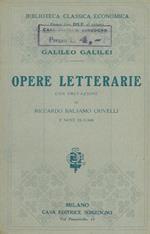 Opere letterarie. Con prefazione di Riccardo Balsamo Crivelli e note di vari