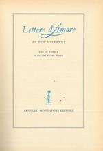 Lettere d'amore di due millenni