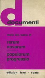 Rerum Novarum. Populorum Progressio