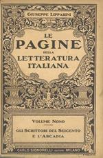 Gli Scrittori del Seicento e l'Arcadia