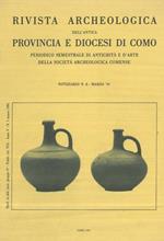 Rivista Archeologica dell'Antica Provincia e Diocesi di Como. Notiziario n. 8. Marzo '91