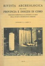 Rivista Archeologica dell'Antica Provincia e Diocesi di Como. Notiziario n. 12. Marzo '95
