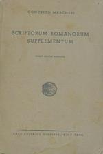 Scriptorum romanorum supplementum