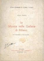 La musica nelle Gallerie di Milano