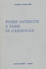 Poesie satiriche e farse di carnevale