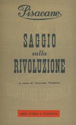 Saggio sulla rivoluzione. A cura di Giacomo Cantoni