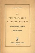 Dal nuovo saggio sull'origine delle idee