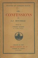 Les confessions. Preface de G. Lecomte