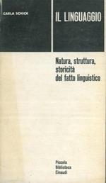 Il linguaggio