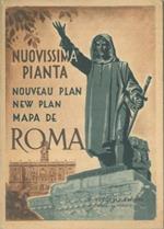 Roma. Nuovissima pianta. New map. Nouveau plan. V. edizione. 1947. Linee tramviarie - Musei - Indirizzi - Alberghi - Ministeri