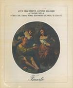 Asta dell'eredità Antonio Colombo a favore della Casa del cieco Mons. Edoardo Gilardi di Civate. 20 ottobre 1970