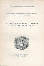 Azienda agrumicola a limone nella zona di Catania