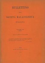 Bullettino della Società Malacologica Italiana