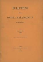 Bullettino della Società Malacologica Italiana