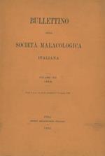 Bullettino della Società Malacologica Italiana