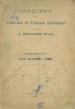 Catalogue d'une collection de tableaux classiques a vendre a Bologne (Italie)