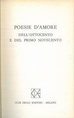 Poesie d'amore dell'ottocento e del primo novecento