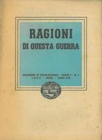 Ragioni di questa guerra