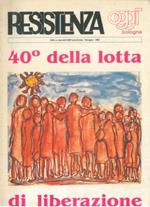 Resistenza oggi Bologna. 40° della lotta di liberazione